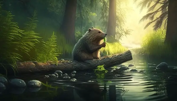 How many trees do beavers cut down