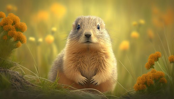 Types of Food groundhogs