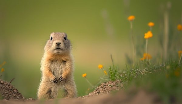 What Do Groundhogs Eat in the Grass