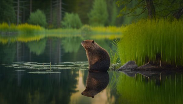 What does beaver meat look like