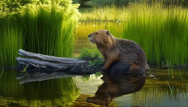 Why do beavers slap their tails