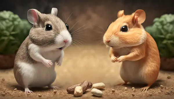 Gerbil vs Hamster