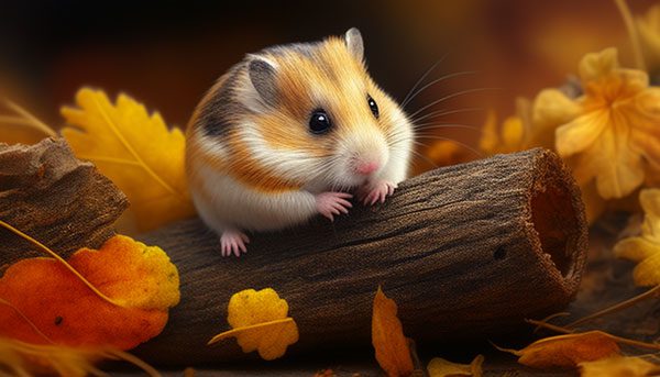 Hamster Biting The Cage