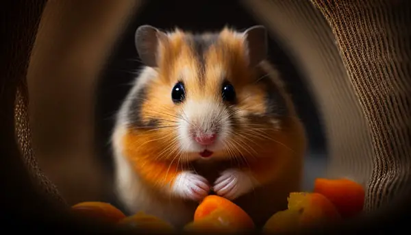 Hamster Providing a Healthy Diet