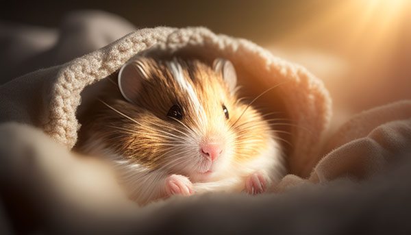 Hamsters Sleep With An Open Eye