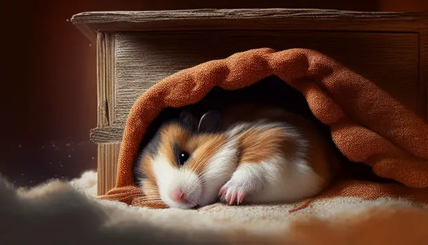 Hamsters Sleep With An Open Eye