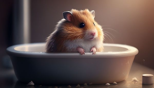 How to Bathe Hamster