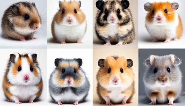 Syrian Hamster Color Chart Syrian Hamster DLPF Syrian Hamster Color Chart Syrian Hamster DLPF