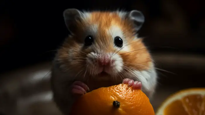 Hamster Don't Eat Citrus fruit