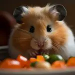 Hamster throw up Food