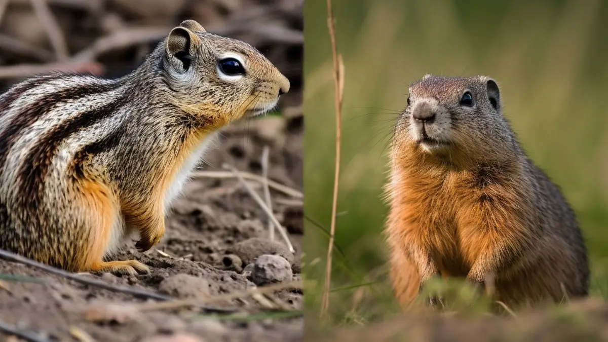 Ground Squirrel Vs Gopher Whats The Difference