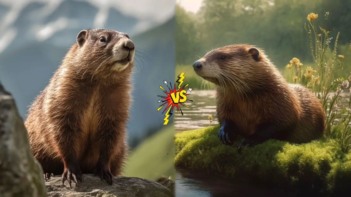 Marmot vs. Beaver: Behavior, Habitat, and Physical Characteristics