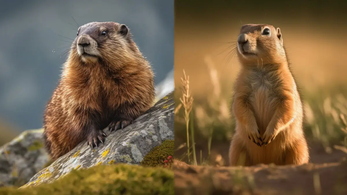 Marmot vs Prairie Dog: Behavior, Habitat, and Physical Characteristics