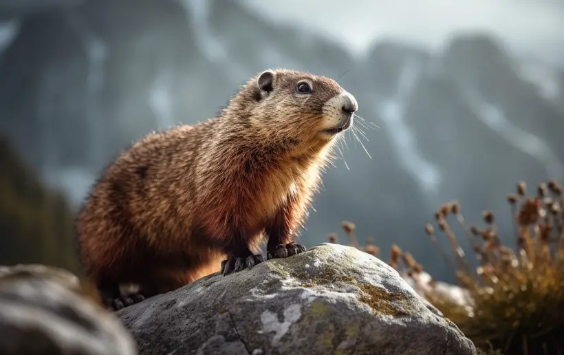 What happens to marmots if they are disturbed during hibernation