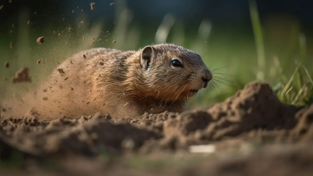 Why Do Gophers Dig Holes?
