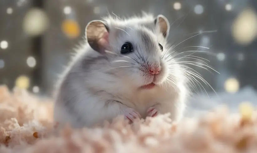 Winter white hamsters