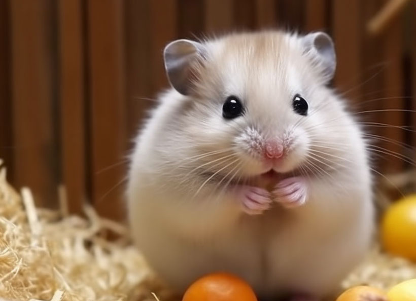 Handling for Chinese Dwarf Hamsters
