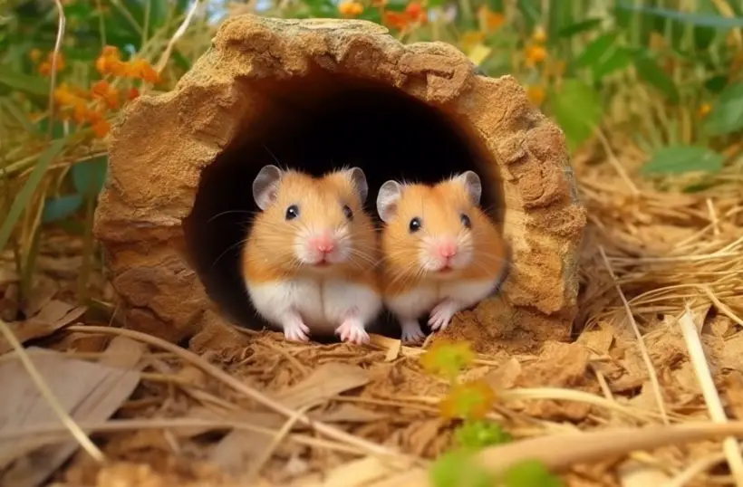Syrian Hamster Habitat