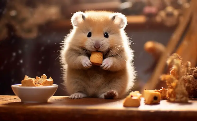 Teddy Bear Hamster Food and Nutrition