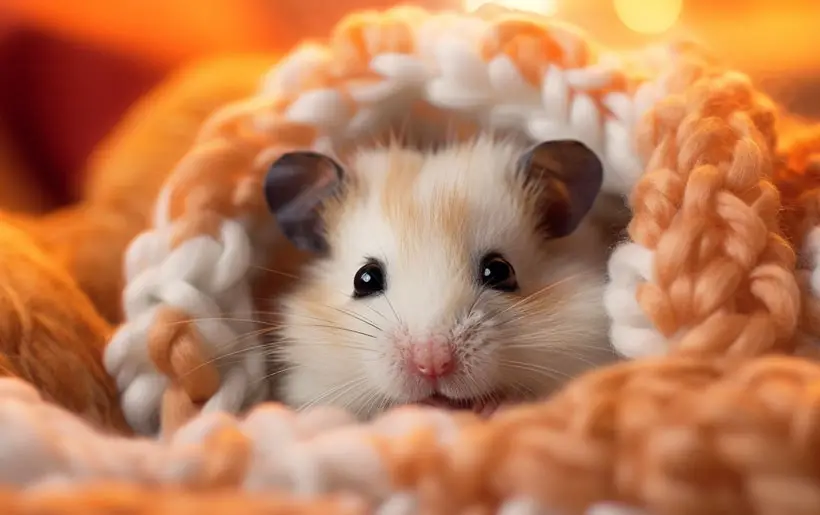 Winter White Hamster Provide a healthy balanced diet