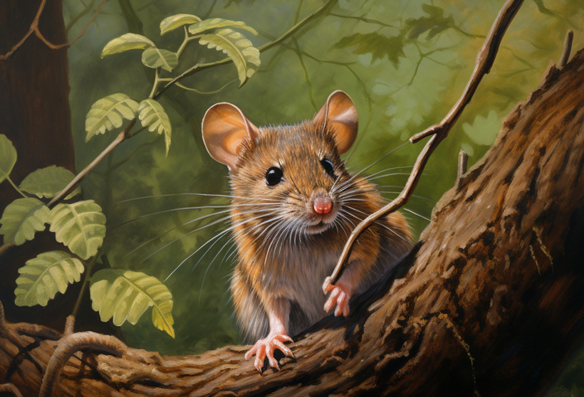 Bushy-Tailed Wood Rats or Pack Rats