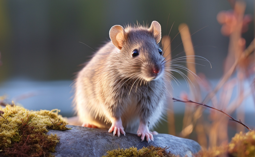 Norway Rat Or Brown Rat Habitat